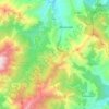 Mapa topográfico Vivario, altitud, relieve