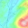 Mapa topográfico Earby, altitud, relieve