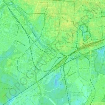 Mapa topográfico 76135, altitud, relieve