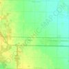 Mapa topográfico Williams Township, altitud, relieve