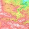 Mapa topográfico Provincia de Lorri, altitud, relieve