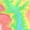 Mapa topográfico Քարահունջ, altitud, relieve