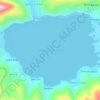 Mapa topográfico Laguna Pacucha, altitud, relieve
