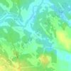 Mapa topográfico Лидо, altitud, relieve
