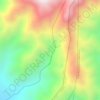 Mapa topográfico RÍo Chonta, altitud, relieve