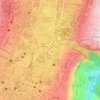 Mapa topográfico Batan Alto, altitud, relieve