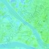 Mapa topográfico Balang Tanjung Bunga, altitud, relieve