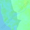 Mapa topográfico Itabo, altitud, relieve