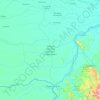 Mapa topográfico Parque Nacional Cinaruco-Capanaparo, altitud, relieve