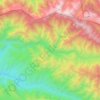 Mapa topográfico Namdapha, altitud, relieve