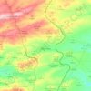 Mapa topográfico Gobernador, altitud, relieve