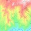 Mapa topográfico Dugdug, altitud, relieve